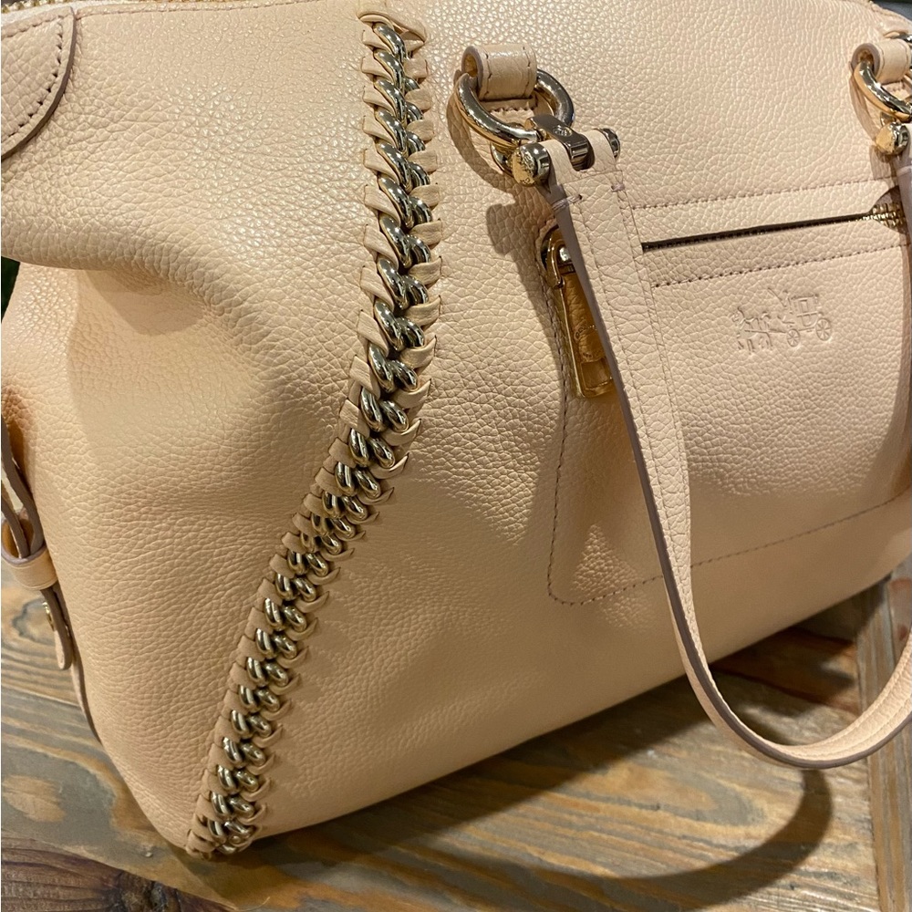 COACH leather handbag